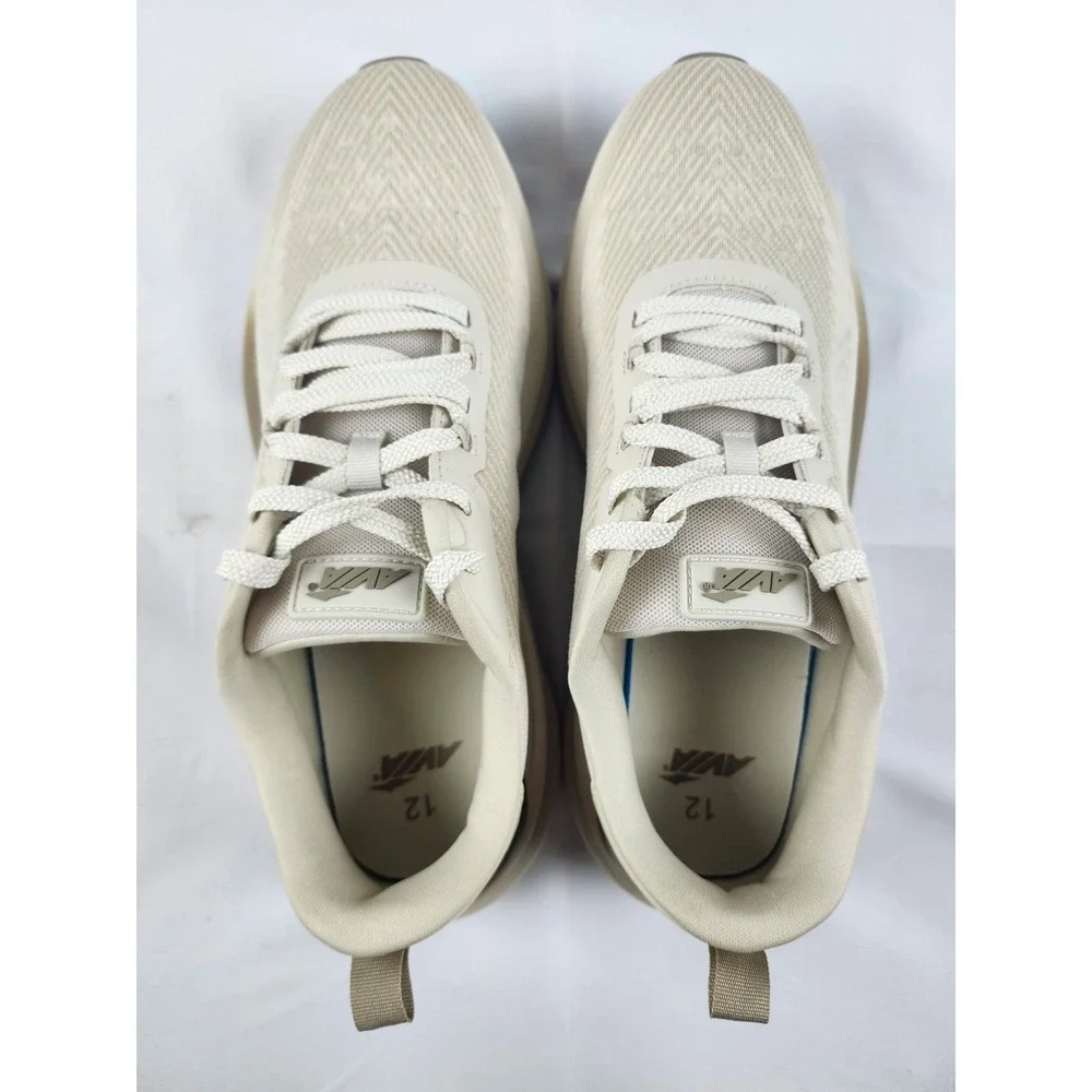Avia Heighten Men size 10 Wide‎   Athletic Shoes Beige Running Walking Sneakers